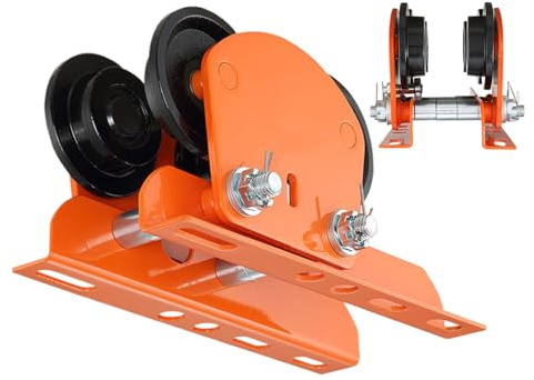 Zyntora Electric Beam Trolley, Heavy Duty Small Crane, Adjustable Electric Hoist Manual Trolley for Factory, Workshop, Industry, Assembling, Construction, Warehouse, Household