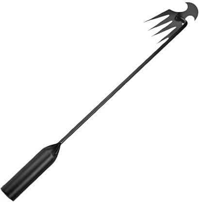 Generico Strumento per La Rimozione '- Sgrossatore Manuale Resistente - Design Ergonomico con Manico Lungo, Multifunzionale per Giardino Prato Cortile Esterno