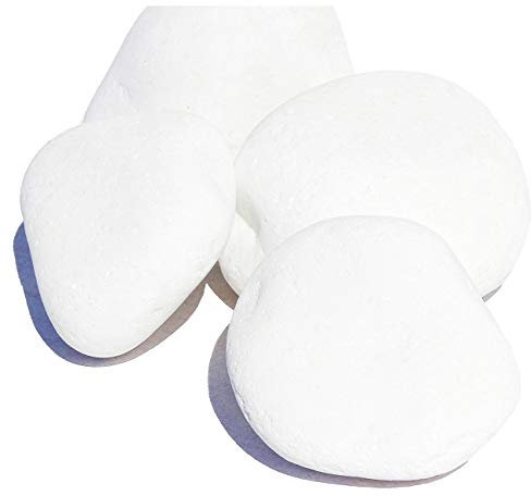 MGS SHOP Dekokies Zierkies Deko DIY Kies Granulat Splitt - Farbe wählbar (5 kg, Schneeweiß 40-80)