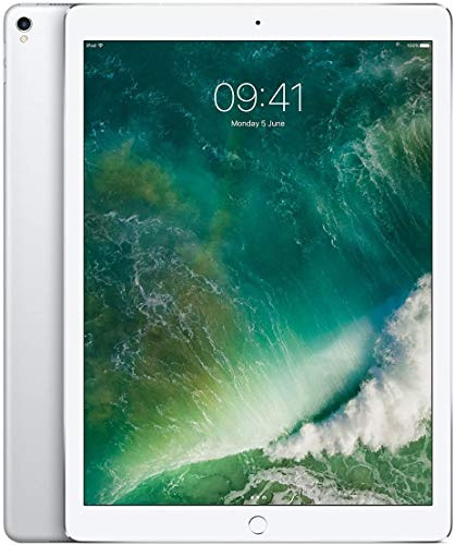 Apple iPad Pro 12.9in (2nd Gen) 256GB Wi-Fi - Silver (Renewed)
