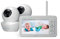 Babysense Babyphone HD 5 Zoll mit 2 Kameras, Video Babyphone ohne WLAN, Nachtlicht, Wiegenlieder, 300m Reichweite, Zwei-Wege-Audio, 4-facher Zoom, 4000mAh Akku