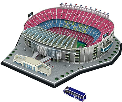 3D Small Football Stadium Puzzle Toy Model Building Kits for Children (NOU Camp Stadium)