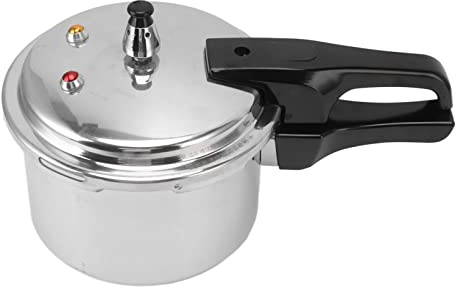 Express Cooker Made of Aluminum, 3 Liter Mini Pressure Cooker, Premier Express Pressure Cooker 18 Cm Deep, Kitchen Appliance for Gas Hob