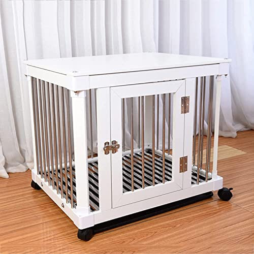 hundehütte outdoor , Haustierkäfig Im Beistelltisch-Stil, 101,6 Cm Große Hundebox, Dekorative Kleine Bis Mittelgroße Hundehütte For Drinnen Und Draußen, Beistelltisch For Hundehütten, Bett, Nachttisch