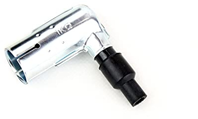 Zündkerzenstecker, Kerzenstecker 1K Ohm 90° abgewinkelt, wassergeschützt, störungssicher für Simson und MZ