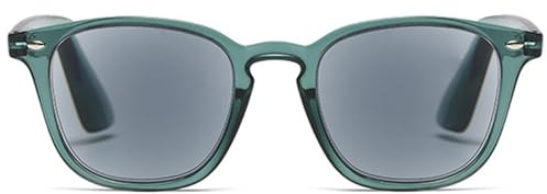 ABETOS Lesebrille mit Sonnenschutz Damen Herren Getönte Sonnenbrille Lesebrillen mit Blaulichtfilter Federscharniere Lesehilfe mit Sehstärke