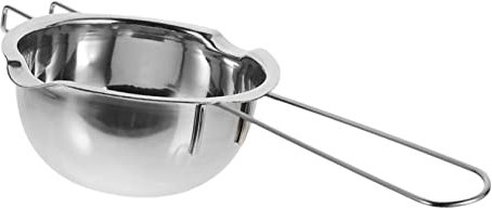 Ciieeo Olla para Derretir Mantequilla Recipiente para Derretir Queso Olla para Calentar Y Derretir al Baño María