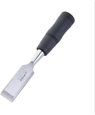cskky Wood Chisel 7.5 Inch Carbon Steel Mn65# with Hammer End and Anti-Slip Handle Carpentry Tools for Woodworking .oth