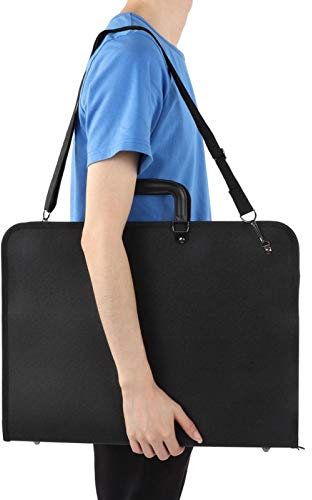 Liukouu Tasche für Maltafel, tragbar, Kunststoff, für Geldbörse, Aufbewahrung von Zeichenbrettern, A3, Tragetasche für Dokumente, Künstlerportfolios