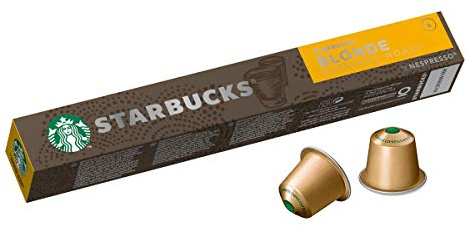 STARBUCKS - By Nespresso Blonde Espresso Roast 10 Capsules - Lot De 3 - Livraison Gratuite