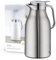alfi SKYLINE 1,5 l, jarra isotérmica de acero inoxidable con inserción higiénica de vidrio duro, tapón de rosca con cómodo pulsador, mango ergonómico a una mano, ideal como jarra de café o té, sin BPA