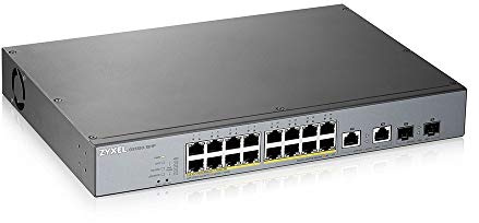 ZYXEL Switch 18x GE GS1350-18HP PoE Long Range 250W Managed