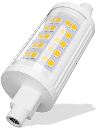 R7S LED 78mm, 10W R7S LED COB Ampoule Blanc naturel 4000K 1000LM, Équivalent pour les lampes halogènes 100W J78 R7S, AC 220-240V Pas de scintillement Non-dimmable, 1 pack