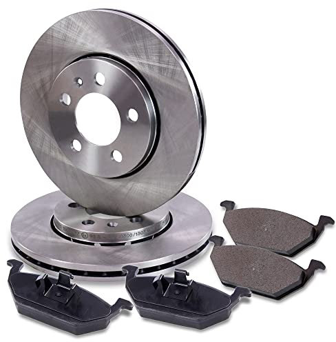 ATEC Germany Set di freni asse anteriore incl. dischi freno Ø 256 mm ventilati + pastiglie freno anteriori