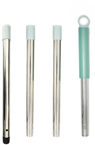 MiaoMa Poteau de désherbeur à Long Manche sans s'agenouiller, Tige d'épissure en Acier Inoxydable Outils à Main, Manche à Balai, Longueur 114 cm, diamètre du mât 22 mm