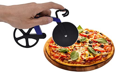 Utensili per Ruote per Coltelli Tagliapizza Utensili per Ruote in Acciaio a Forma di Bici Cucina in Acciaio Inossidabile Inossidabile Taglio Piccolo per Tagliapizza per