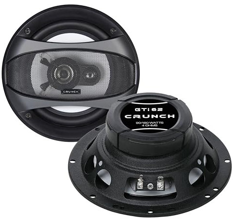 Crunch GTI-62 3-Wege Einbau-Lautsprecher 180 W Inhalt: 1 Paar