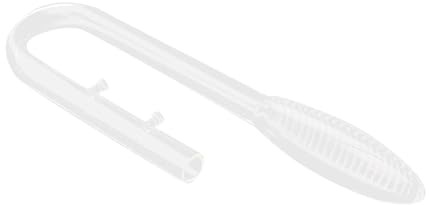 Aquarium Pipe Violet Glass Inflow Pipe Water Surface Skimming with Surface Skimmer Easy to Install Inflow Inflow Pipe, 16mm Diameter Inlet