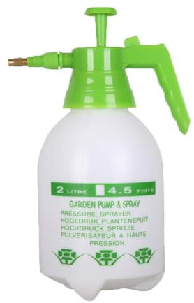 Joywayus Pulvérisateur portable à pompe de jardin de 2 l, Pulvérisateur à pression pour pulvérisation/arrosage/nettoyage de la maison/lavage de voiture