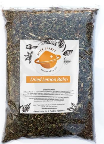 Lemon Balm Dried Cut Leaves | Melissa Premium Quality by Spice Planet® Free UK P&P 25g-1.9kg (50 Grams)