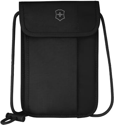 Victorinox Travel Essentials Security Neck Pouch, Brustbeutel mit RFID-Schutz, Reise-Accessoire, Sicher, Schmal, Damen/Herren