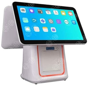 Registrierkasse, Registrierkasse Catering Milch Tee, Supermarkt Convenience Store Mutter Und Baby Touchscreen Dual Screen Registrierkasse Integrierte Maschine,Intelligente Registrierkasse(Dual Screen