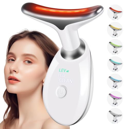 3 in 1 Face 𝖲cuIpting Tool, 7 Color Mode, Facial Massager for Face and Neck, at-Home Facial Beauty De𝗏ice for Skin Care, Face 𝖲cuIpting Wand