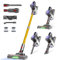 MONSGA Cordless Vacuum Cleaner, 45KPa/550W/50Mins Stick Vacuum for Home, Anti-Tangled Vacuum Cleaner with Detachable Battery, LED Display, Lightweight Handheld Vacuum for Pet Hair/Carpet/Floor, MV3