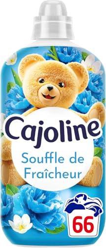 Cajoline Adoucissant linge liquide Souffle de Fraîcheur Créations parfum et fraîcheur 66 lavages 1,386L