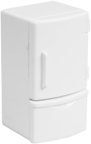 Yarnow Nevera De Juguete Mini Refrigerador De SimulacióN para Casas De MuñEcas Muebles Miniatura DecoracióN Cocina En Miniatura Juguetes Seguros