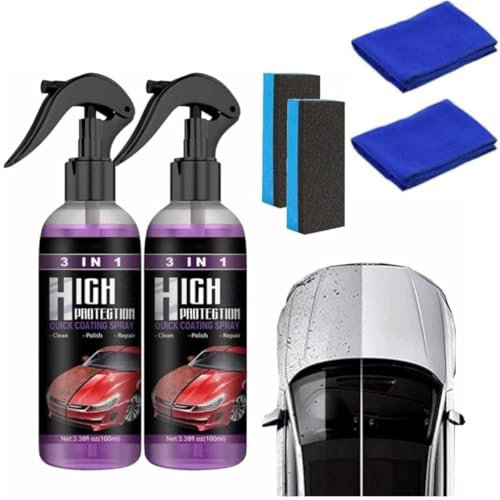 Générique Curvefit Spray Anti-Rayures pour Voiture, 2025 Spray Nano Anti Rayure Verre Liquide 3 en 1Pour Voiture Brillance & Protection Longue Durée