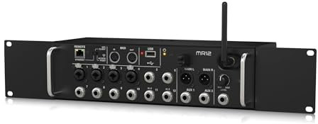 Mesa de Mezclas, Consola de grabación de estudio mezcladora digital MR12 X AIR Consola mezcladora digital de 12 canales DSP Wifi Mesa digital