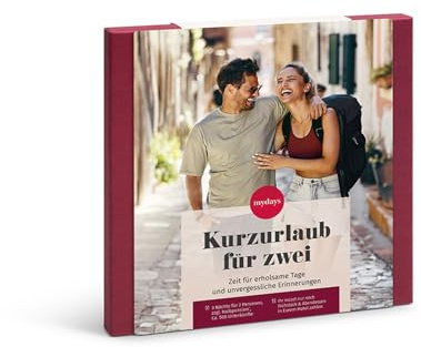 mydays Geschenkbox Kurzurlaub für Zwei