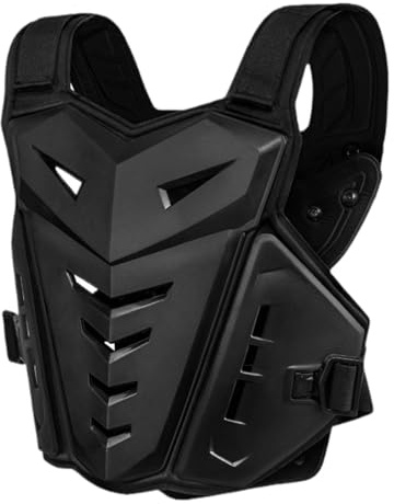 SunsoilGiant Body Guarding Vest Motorrad Schutzweste Stoßdämpfend Brustpanzer Erwachsenenschutz Verschleißfest Funktion für Outdoor Training Motorradtouren Freizei
