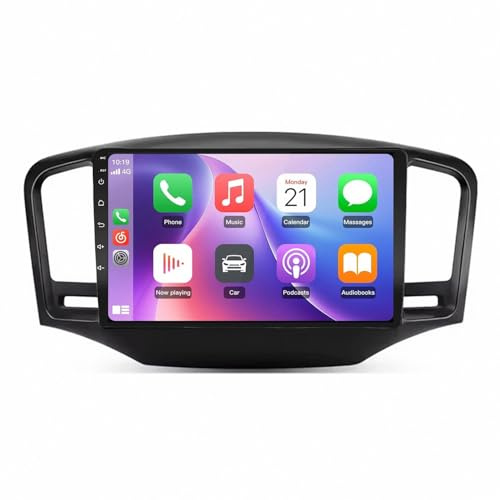 Auto GPS Navigator 2 Din für Roewe 350 MG 350 2010-2016 Apple Carplay & Android Auto mit OTA-Updates, Mirror Link, Sprachsteuerung, GPS-Navigation, 8 Kern 8G+256G