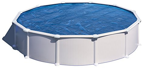 Gre 773326 - Cobertor de Verano para Piscina Ovalada de 730x375 cms, Color Azul