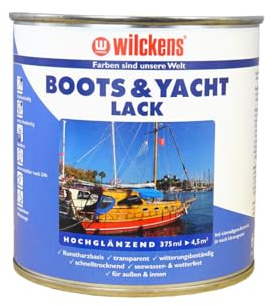 Wilckens Boots & Yachtlack - Barniz para barcos (375 ml)