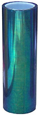 Riloer Película Ligera del Coche, Película de Vinilo Tintado para Faro, Luz Trasera, Lámpara Antiniebla para Luz Trasera, Azul, 30 * 100 CM