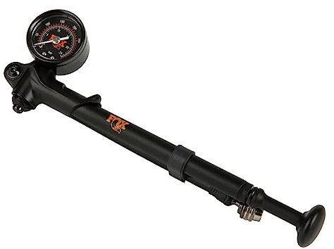 FOX, Pompe HP w/Bleed, Foldable, 350 psi, Swivel Head 2021 Unisex Adulto, Nero, One Size