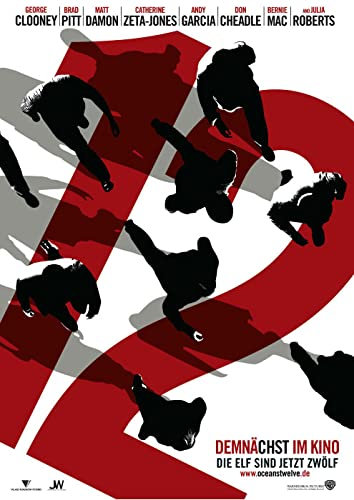 Ocean's Twelve (2004) | original Filmplakat, Poster [Din A1, 59 x 84 cm]
