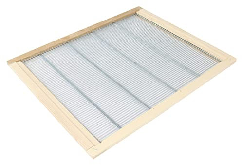 Zander Absperrgitter mit Holzrahmen nach Dr. Liebig (51x42) für Bienenbeuten Imkerei Bienen