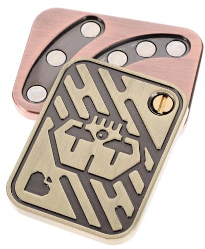 ibasenice 4stücke Metal Poker Fidget Spielzeug Lustiger Schiebeschieber Für Stressabbau Tragbar Für Büro Zuhause Und Unterwegs Perfektes Für Freunde Und Familie
