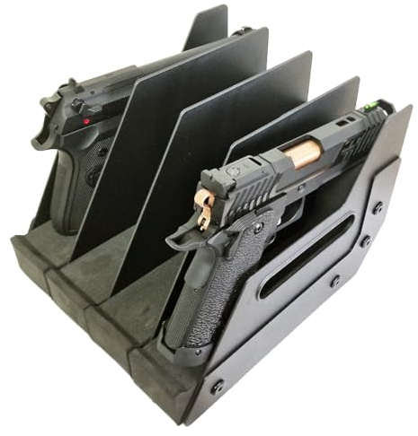 Trimex Arms 4-Pistol Rack Handgun Display and Storage