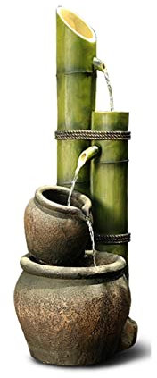 WOTZOV Fontana a Cascata Fontana da Tavolo - Fontane a Cascata da Tavolo per Interni/Esterni Fontana a Cascata per Meditazione per Ufficio Decorazione Soggiorno per Ufficio Domestico