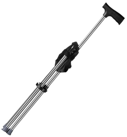 Generic Bâton de Marche avec Siège Intégré, Chaise Pliable pour Les Activités En Extérieur, Support Stable pour Les Seniors