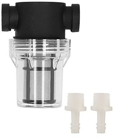 LCQSYE Produzione di Birra Filtro in Linea per Birra, Filtro per Birra Fatta in casa, 150 Micron, 80 Maglie, filtraggio di Acqua e Birra Brewing Keg Connector