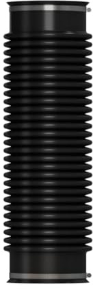 Flexibles Anschlussrohr RUROFLEX für Dunstrohre und Entlüfter - Verfügbar in DN 110-150 mm - Flexrohr Schlauch Reduzierstück Dachentlueftung Flexschlauch (U3306 - Ø110 → Ø110 [mm])