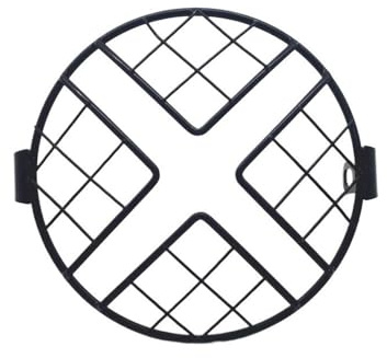 Cubierta Rejilla Faro Accesorios Protector De Faro Universal Motocicleta para De 7 Pulgadas para