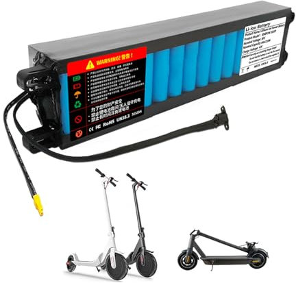HJGHY Batteria per Scooter Pieghevole da 36 V Batteria per Scooter Elettrico da 36 V 6,6 AH 7,8 AH 9 AH 10,5 AH Batteria agli ioni di Litio Sostitutiva per Scooter Elettrico M365,36v 7.8ah