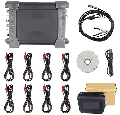 Osciloscopio digital Osciloscopio de almacenamiento digital USB portátil Generador de programa de 8 canales Osciloscopio multifunción automotriz(1008C)